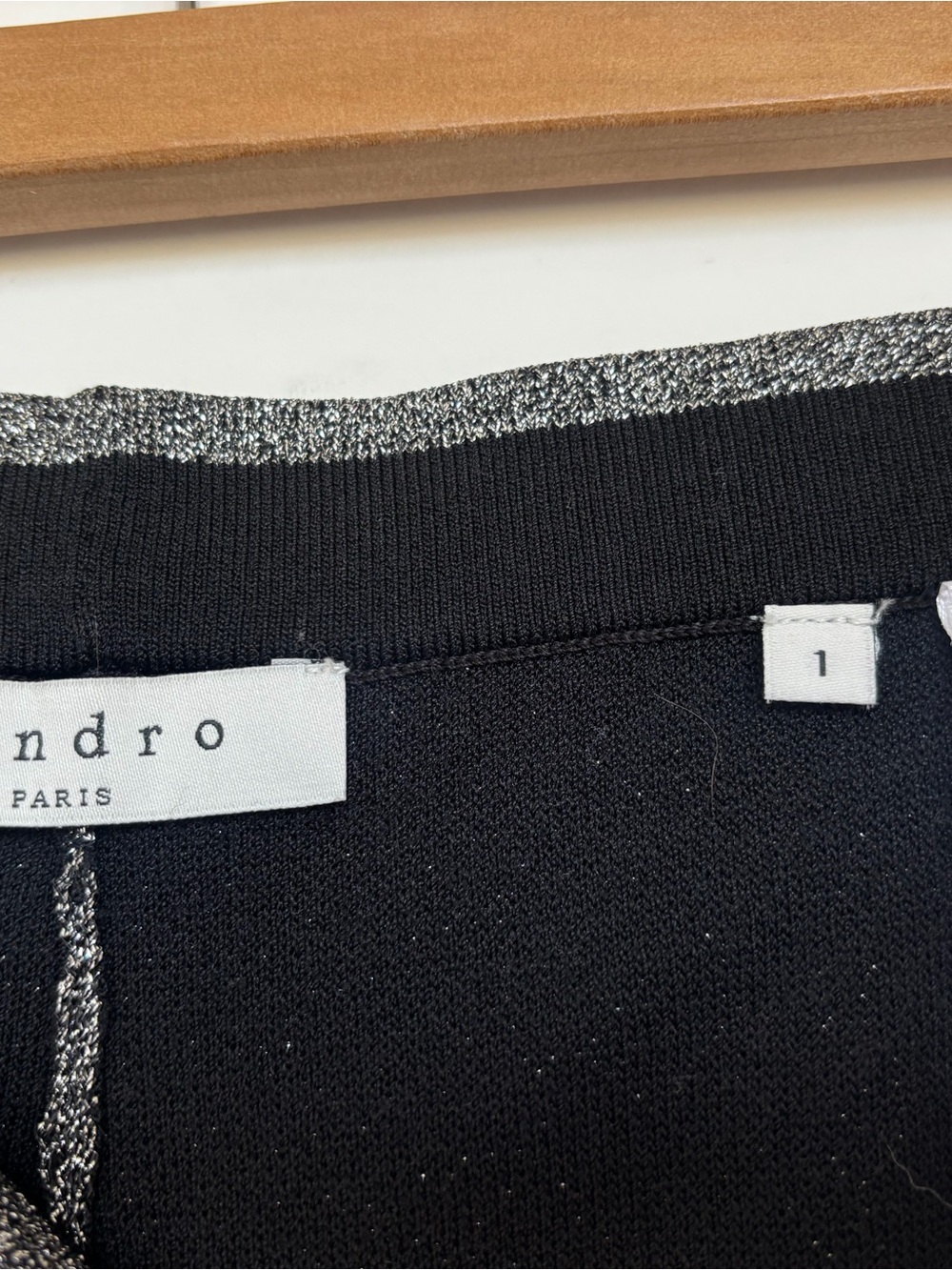 Sandro Paris Shimmer Legging Pants - Picture 2 of 4